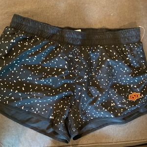 OSU running shorts with liner